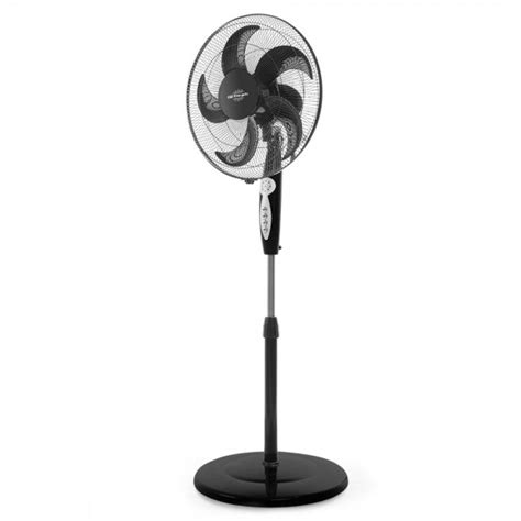 Sf Ventilador Pie Negro Aspas Cm W Orbegozo