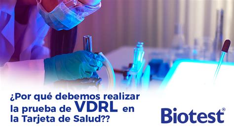 El Examen De VDRL Venereal Disease Research Laboratory Es 54 OFF