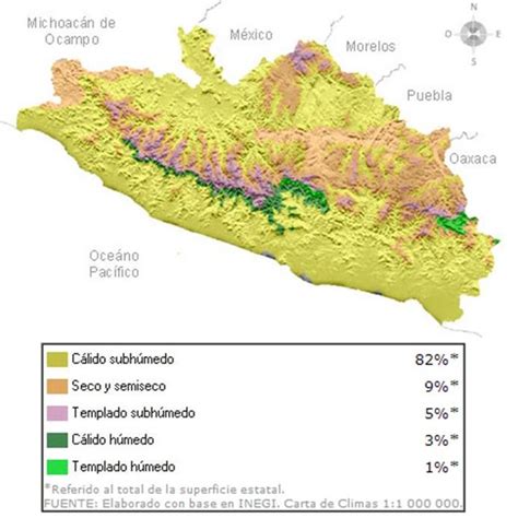 Fisiografía Del Estado De Guerrero Modificado De Paucic 1980