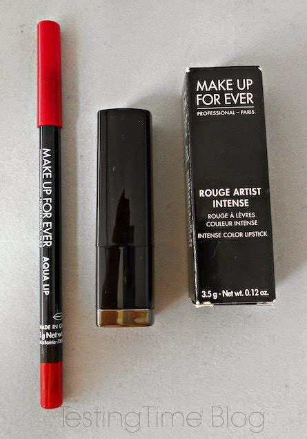 Make Up Forever Lip Liner And Lipstick Review The Diary Of A Jewellery Lover