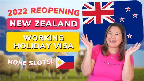 NEW ZEALAND WORKING HOLIDAY VISA REOPENING AND INCREASE 2022 Working