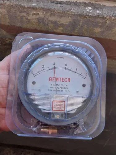 Inch Mm Model G Kpa Gemtech Differential Pressure Gage