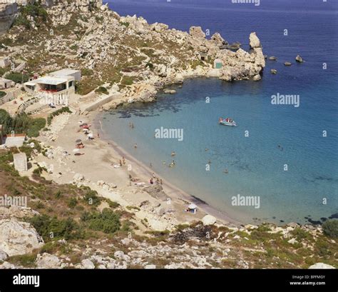 Paradise Bay Malta Stock Photo Alamy