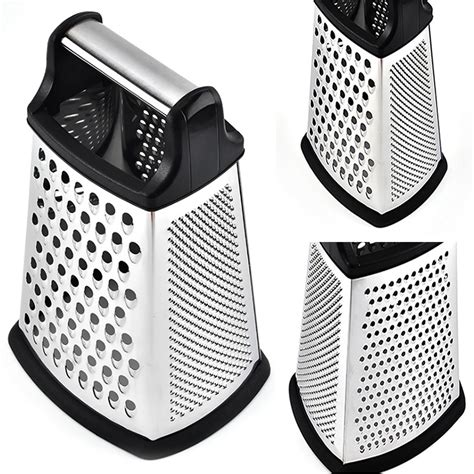 Multifunctional Cheese 4 Sides Stainless Steel Box Grater Shopee Thailand