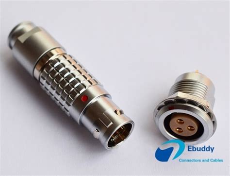 Lemo Pins Metal Circular Push Pull Connector Cable Lemo B Series Fgg