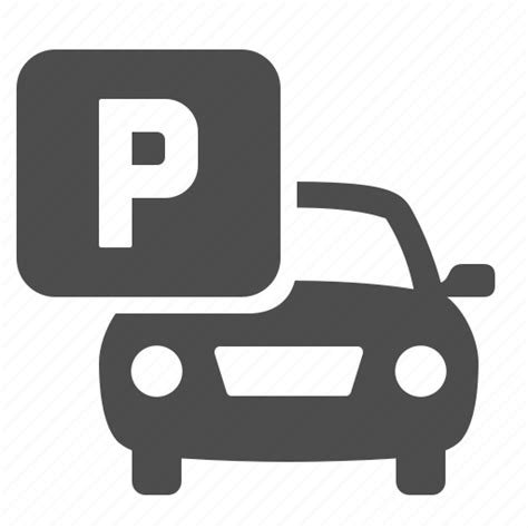 Car Parking Parking Lot Travel Vehicle Icon