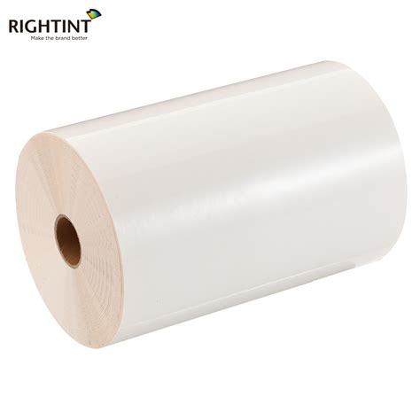 Packaging Film PP Rightint Glossy Sticker Paper Adhesive Label Material