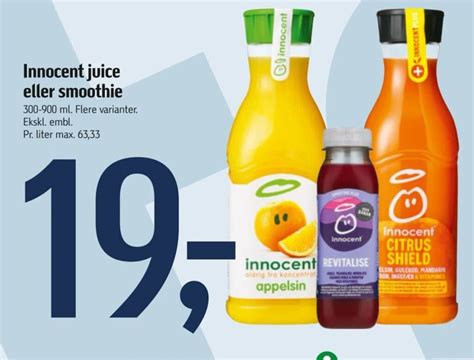 Innocent Juice Eller Smoothie Tilbud Hos F Tex