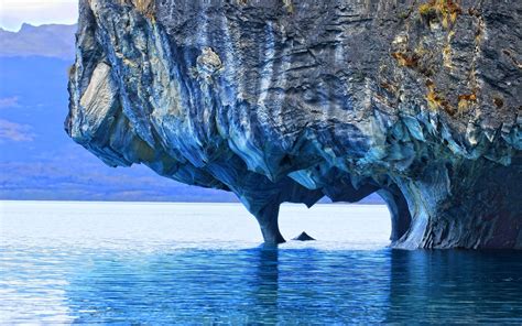 Fondos de pantalla 1920x1200 px azul cueva Chile erosión lago