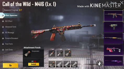 New M416 Call Of The Wild Op Skin Most Better Then M4 Glacier