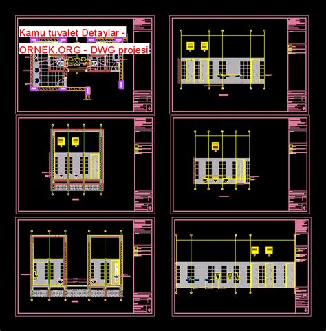 Kamu Tuvalet Detaylar Dwg Projesi Autocad Projeler 500 Hot Sex Picture