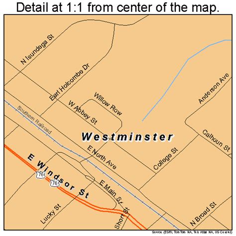 Westminster South Carolina Map - Ailina Laurette