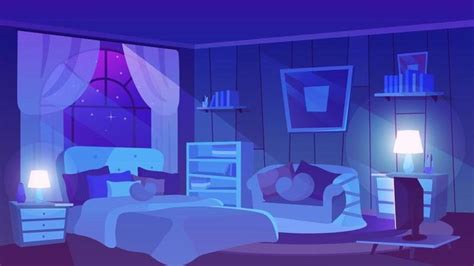 Cartoon Bedroom Background Vector Art, Icons, and Graphics for Free Download