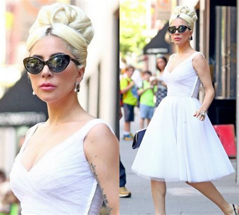 Lady Gaga Imita Clásico Look De Marilyn Monroe” Ar13cl