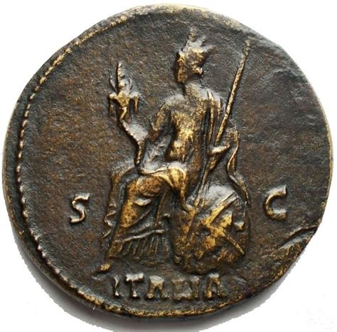 Roman Empire Antoninus Pius Ad Sestertius Catawiki