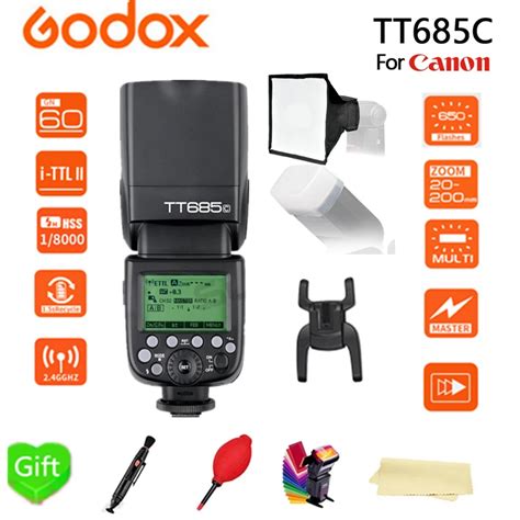 Aliexpress Buy Godox Tt C Speedlite High Speed Sync External