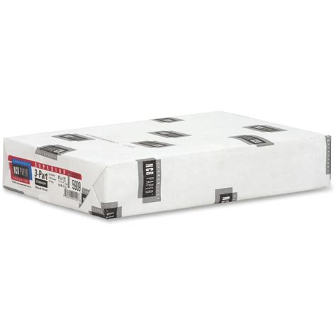 NCR Paper Superior 3-part Straight Carbonless Paper - White - 92 ...