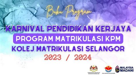 Buku Program Karnival Kerjaya Siti Haslina Binti Kanipan Km