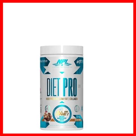 Hot Whey Protein With Collagen L Carnitine Fiber Bcaa Npl Diet Pro 4lbs 2lbs 1 8kg