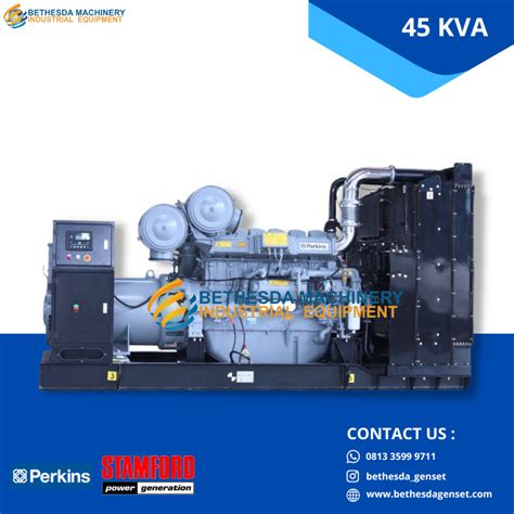 Jual Harga Genset 45 Kva Perkins Supplier Genset Surabaya Shopee