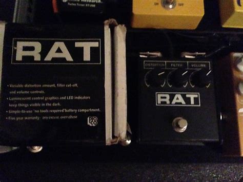 ProCo Rat 2 Modded Reverb