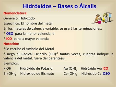 Cidos Ox Cidos En La Quimica Organica E Inorganica Ppt