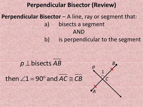 Ppt Sec 5 1 Perpendiculars And Bisectors Powerpoint Presentation Free Download Id2336765