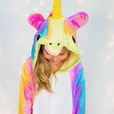 Mommy And Me Rainbow Unicorn Pajamas Sold Separately