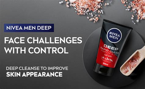 Nivea Men Face Wash Deep Pimples Oil Antibacterial Ml Buy