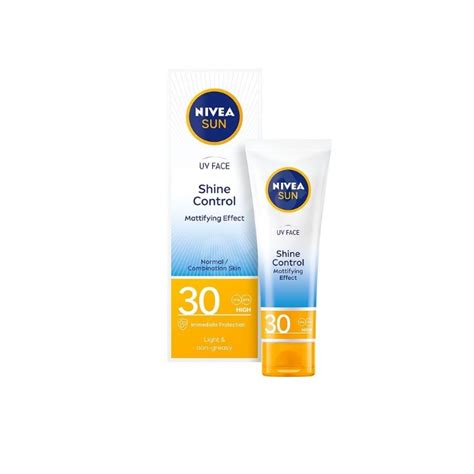 Crema De Fata Cu Protectie Solara Nivea Sun Uv Face Shine Control Spf