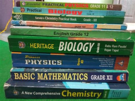 Grade 12 Books With All Practical Books Sajha Kitab