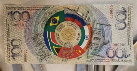 Presentan Billete De Brics Con Bandera Mexicana Lado Mx