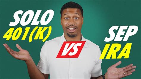 Sep Ira Vs Solo K Which Is Best For Self Employed Youtube