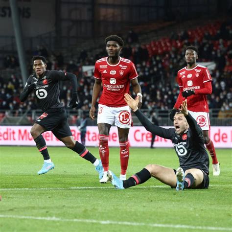 Brest Lille Ligue Uber Eats R Sultat Et R Sum Du Match