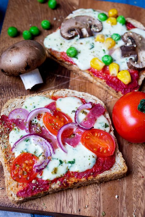 Pizza Toast Bestes Blitzrezept