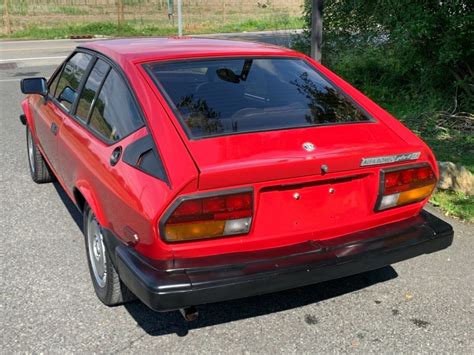 1981 Alfa Romeo Gtv6 Red 2 5l Engine Low Miles Great Driver No Reserve For Sale Photos