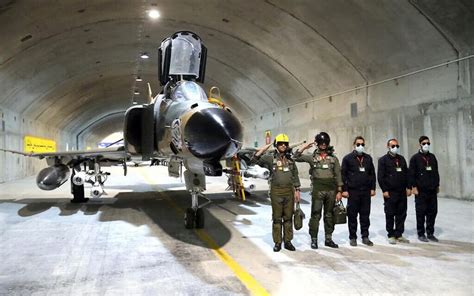 Iran Unveils Underground Airbase Tasked With Responding To Potential