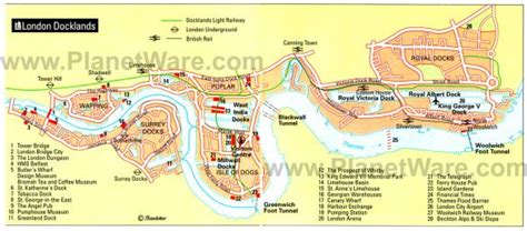 London Docklands Regeneration | London docklands, Docklands, London map