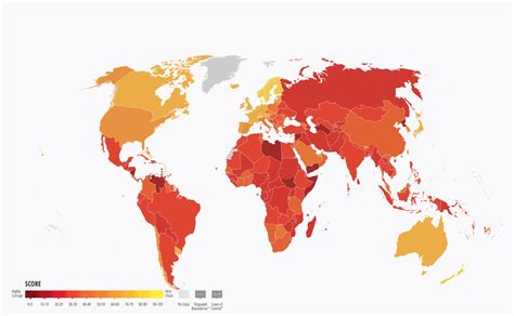 Corruption Perceptions Index Cpi Transparency International