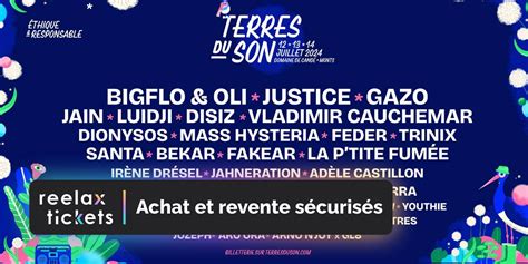 Terres Du Son Achat Et Revente De Billets