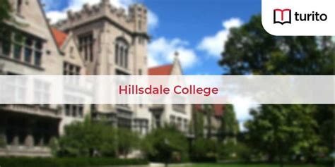 Hillsdale- Admissions, Rankings & Acceptance Rates | Turito