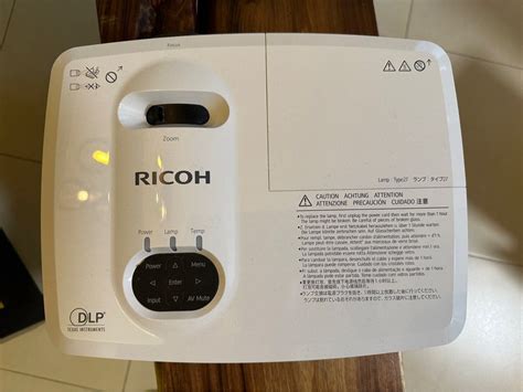 Ricoh projector PJ X2440 3000 lumen 家庭電器 電視 其他娛樂 投影機 Carousell