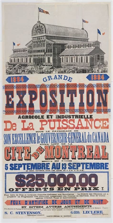 Grande Exposition Agricole Et Industrielle De La Puissance Flickr