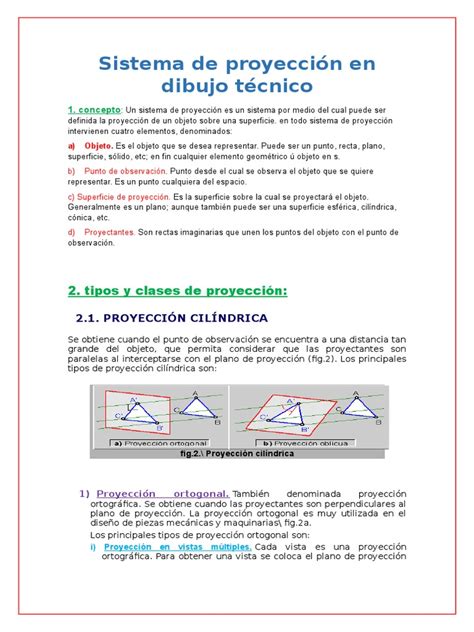 PDF Sistema de Proyección en Dibujo Técnico DOKUMEN TIPS