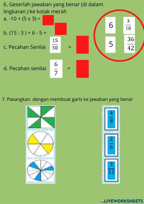 Lkpd Bilangan Bulat Interactive Exercise Live Worksheets