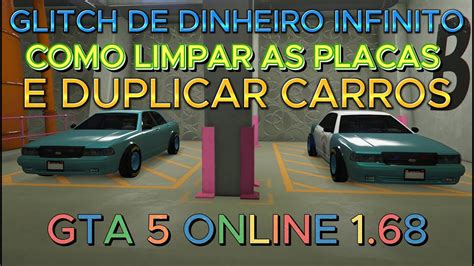 GTA 5 ONLINE 1 68 GLITCH DE DINHEIRO INFINITO DUPLICAR CARROS