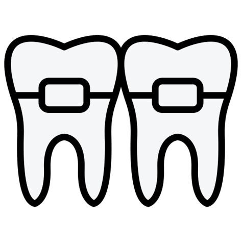 Dental braces - Free healthcare and medical icons