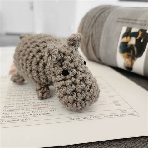 Mother And Baby Hippo Crochet Pattern Etsy