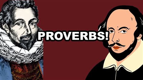 JOHN FLORIO SHAKESPEARE AND PROVERBS YouTube