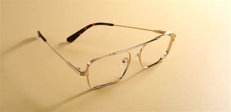 Conover Aviator Prescription Glasses - Gold | Men's Eyeglasses | Payne ...